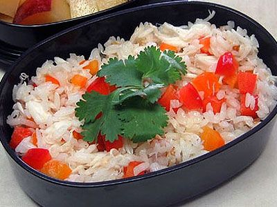 Рис со сладким перцем Рис со сладким перцем