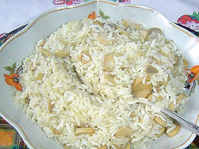 Рисовый плов с грибами Рисовый плов с грибами