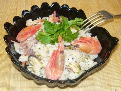 Ризотто с морепродуктами Ризотто с морепродуктами