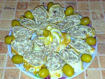 Рулетики рыбные Рулетики рыбные
