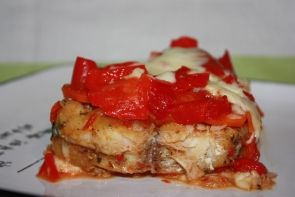 Рыба под овощами в мультиварке