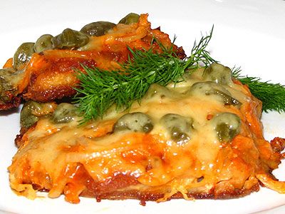 Рыба с каперсами Рыба с каперсами