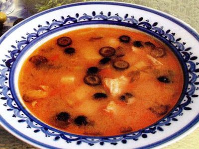 Рыбная солянка Рыбная солянка