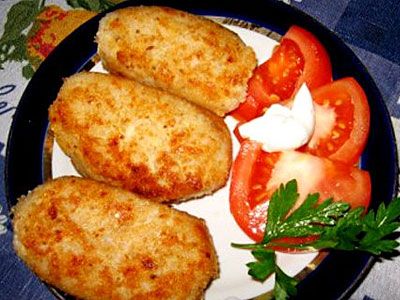 Рыбные котлеты Рыбные котлеты
