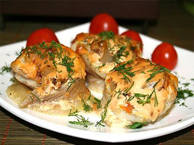 Рыбные рулеты Рыбные рулеты