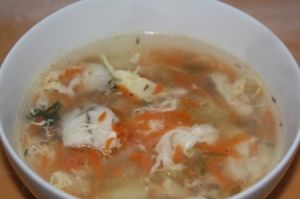 Рыбный суп с рисом Рыбный суп с рисом
