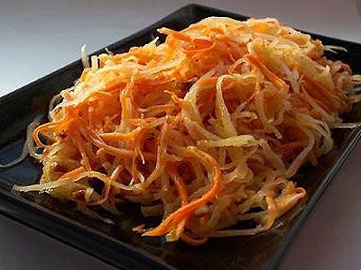 Салат из дайкона и моркови Салат из дайкона и моркови