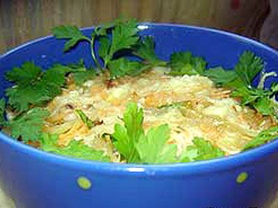 Салат из дайкона с луком Салат из дайкона с луком