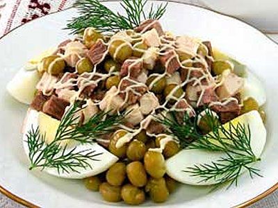 Салат из говядины и птицы Салат из говядины и птицы