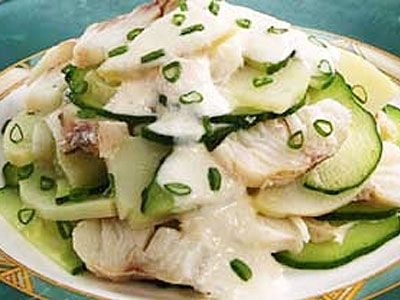Салат из трески с хреном Салат из трески с хреном