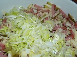 Салат «Мясо в сыре» Салат «Мясо в сыре»