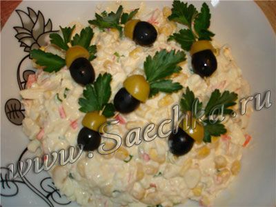 Салат простой и быстрый Салат простой и быстрый