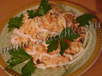 Салат 'Еврейский, да с морковкой' Салат 'Еврейский, да с морковкой'