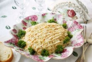Салат "Курочка Ряба" Салат "Курочка Ряба"