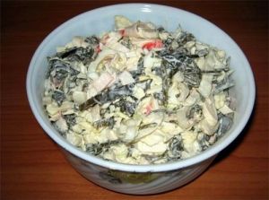 Салат "Морское дно" Салат "Морское дно"