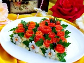 Салат "Розовый блюз" Салат "Розовый блюз"