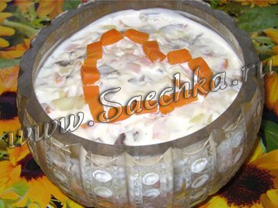 Салат "Сердечный" Салат "Сердечный"