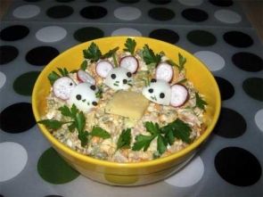 Салат "Веселый" Салат "Веселый"