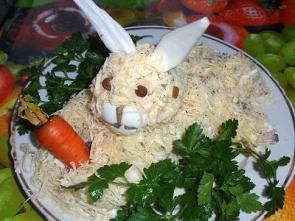 Салат "Зайка" Салат "Зайка"