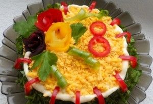 Салат "Женский день" Салат "Женский день"