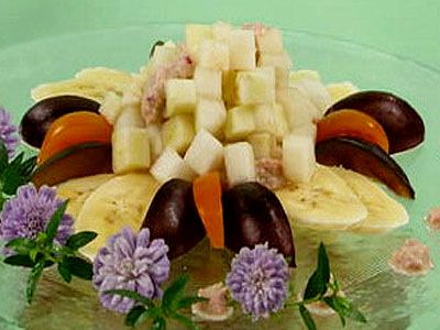 Салат с бананом и сельдереем Салат с бананом и сельдереем