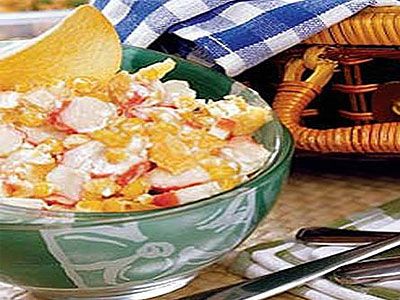 Салат с чипсами Салат с чипсами