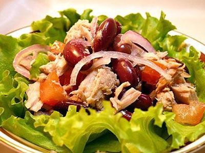 Салат с тунцом Салат с тунцом