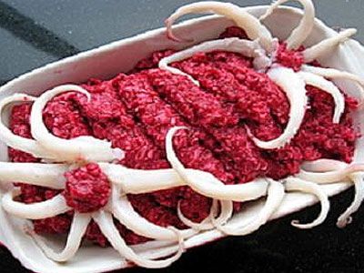 Салат со свеклой и кальмарами Салат со свеклой и кальмарами