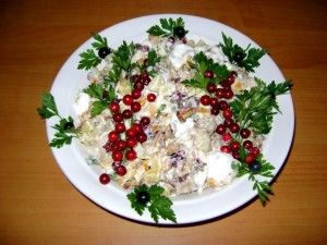Салат «таёжный» Салат «таёжный»