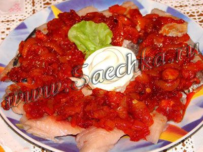 Сельдь под соусом Сельдь под соусом