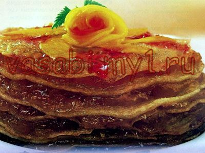 Шарлотка из блинчиков Шарлотка из блинчиков