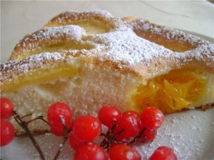 Шарлотка "Яблочно-мандариновая" Шарлотка "Яблочно-мандариновая"