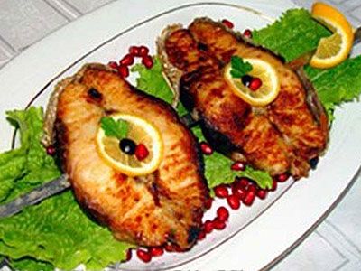 Шашлык из осетрины Шашлык из осетрины