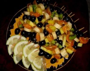 Шашлык с медовым соусом "Фруктовый" Шашлык с медовым соусом "Фруктовый"