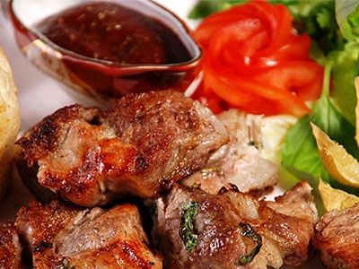 Шашлык свиной из антрекота Шашлык свиной из антрекота