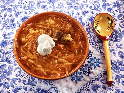 Щи из свежей капусты Щи из свежей капусты