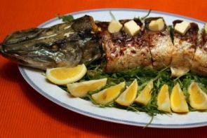 Щука, фаршированная грибами Щука, фаршированная грибами