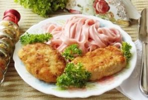 Шницель из мясного фарша Шницель из мясного фарша