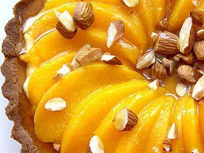 Швейцарский пирог с персиками Швейцарский пирог с персиками