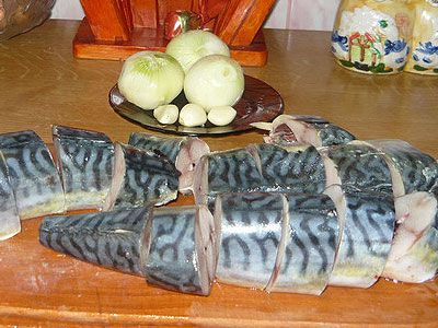 Скумбрия маринованная Скумбрия маринованная