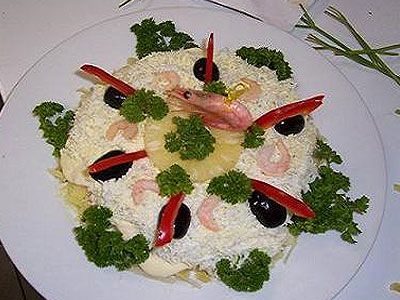 Слоеный салат Слоеный салат