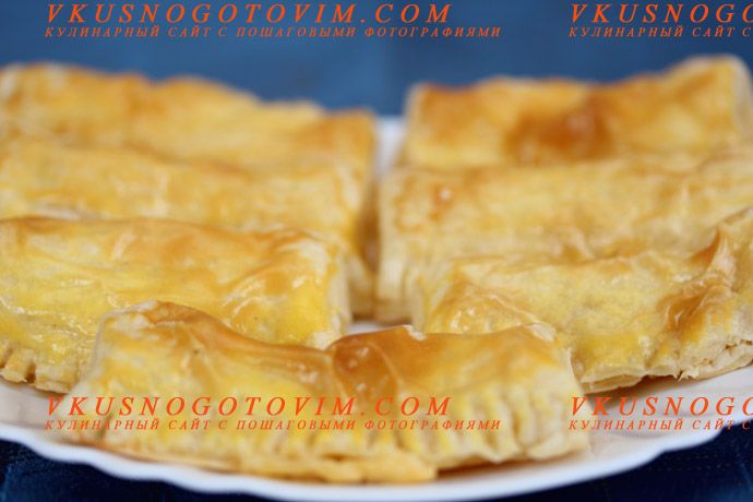 Слойки с сыром Слойки с сыром