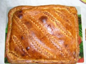 Сочень с яблоками Сочень с яблоками