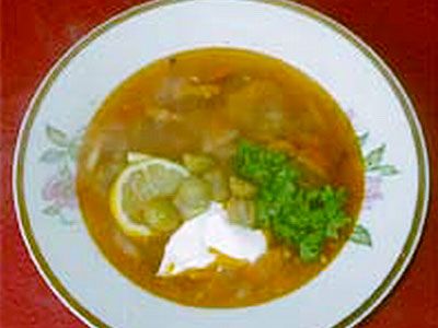 Солянка мясная сборная Солянка мясная сборная