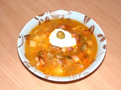 Солянка мясная Солянка мясная