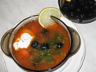 Солянка рыбная жидкая Солянка рыбная жидкая