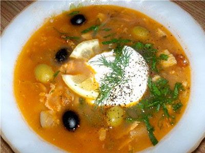 Солянка рыбная Солянка рыбная