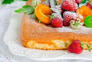 Спонжевый бисквит Спонжевый бисквит