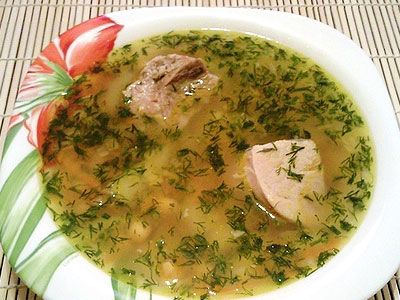 Суп гороховый по-кубански Суп гороховый по-кубански