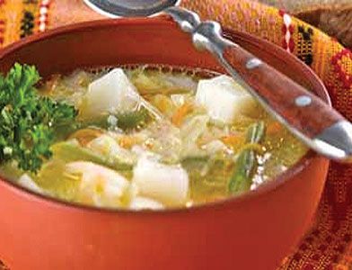 Суп молочный с овощами Суп молочный с овощами